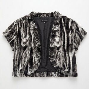 Vintage Bellissimo Faux Fur Capelet